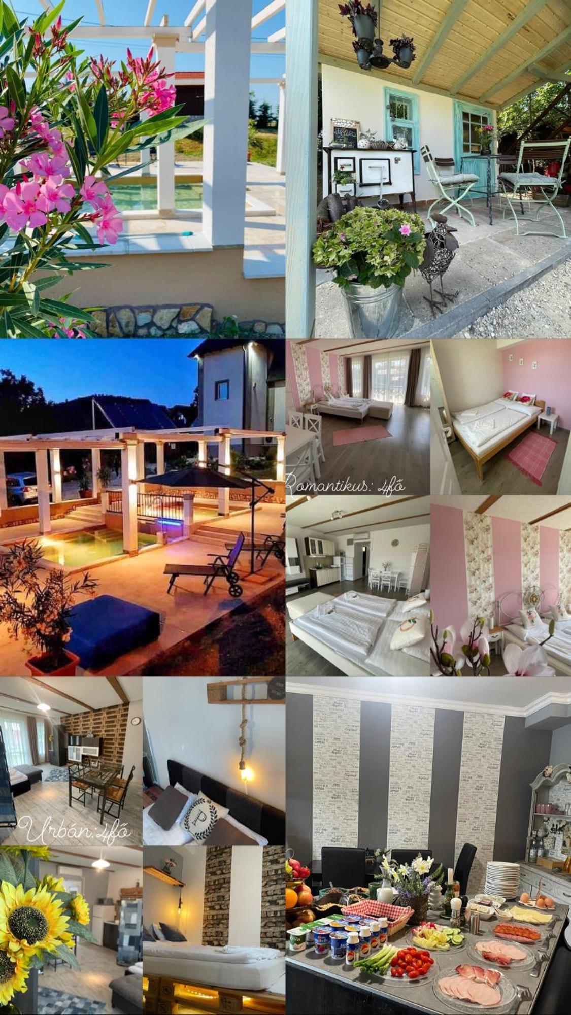 Platán Apartmanház Balatongyörök Exterior foto